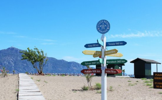 Iztuzu beach in Dalyan