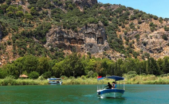 Dalyan rock tombs