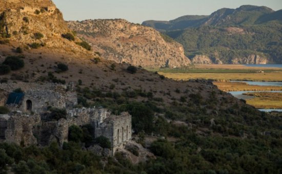 The ancient city of Kaunos
