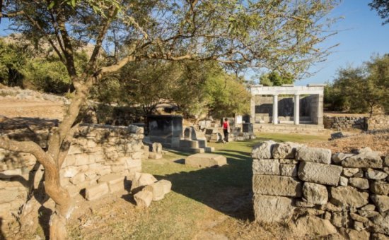 The ancient city of Kaunos