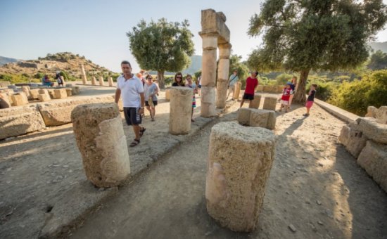 The ancient city of Kaunos