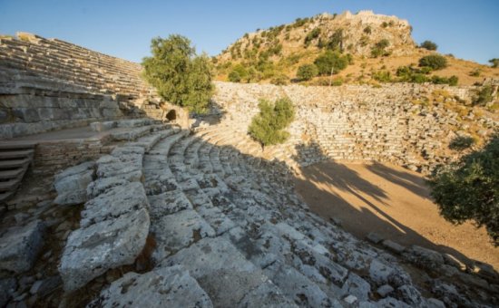 The ancient city of Kaunos