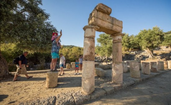 The ancient city of Kaunos
