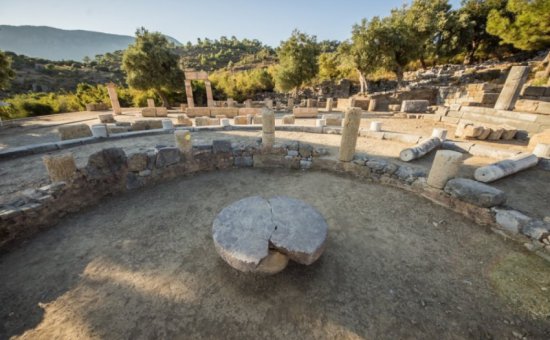 The ancient city of Kaunos